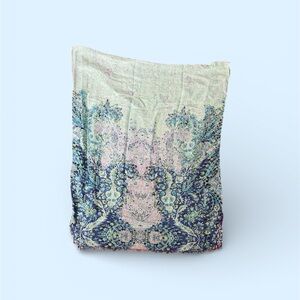 Floral Patterned Scarf